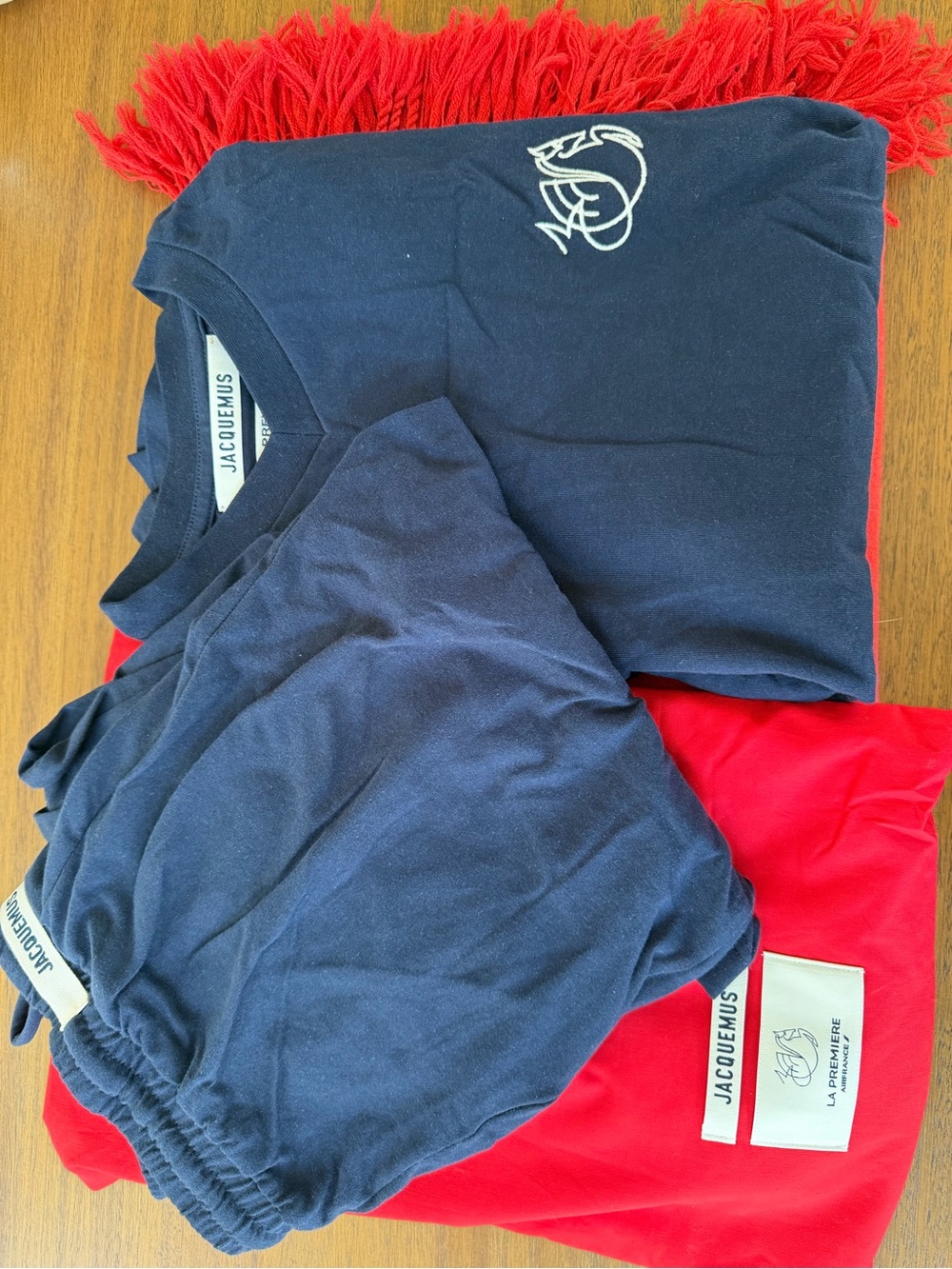Jacquemus Air France La Premiere Exclusive Pajamas & Blanket - New View 4